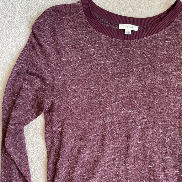 Aritzia burgundy sweater - Picture 5 of 7